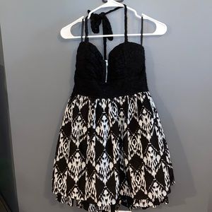 Black and White Sundress